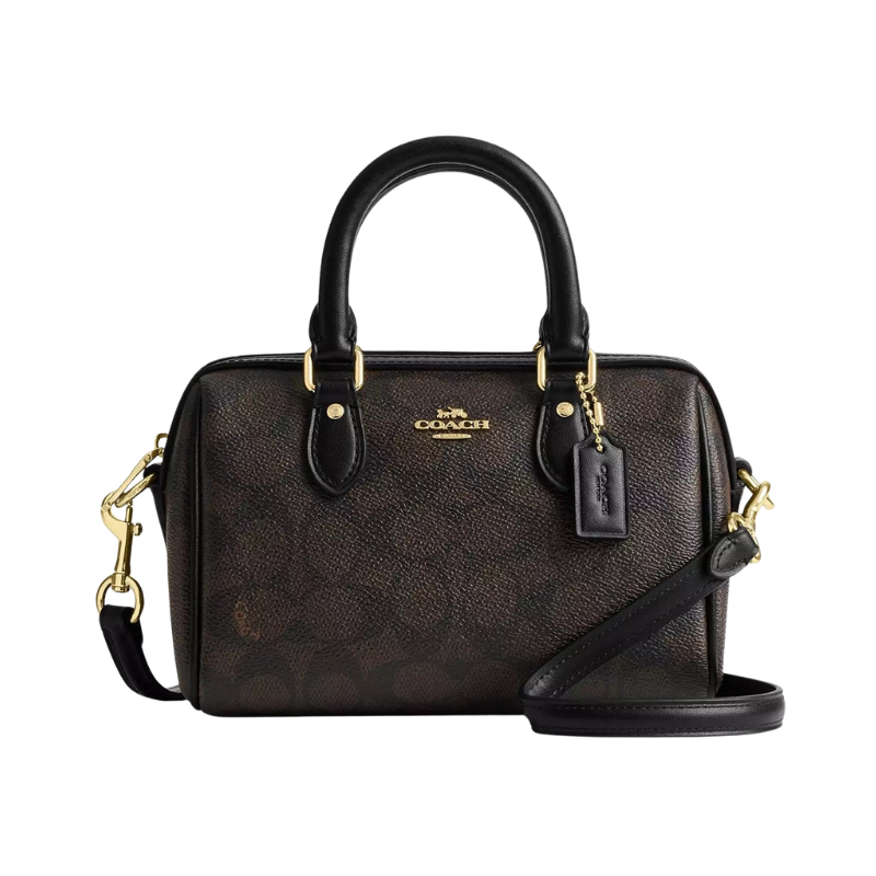 Original Outlet Coach Canvas Signature In Bag Crossbody Rowan Mini
