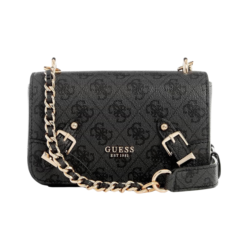Original Outlet Guess Coal Black Women Crossbody