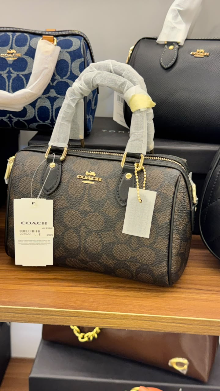 Original Outlet Coach Canvas Signature In Bag Crossbody Rowan Mini