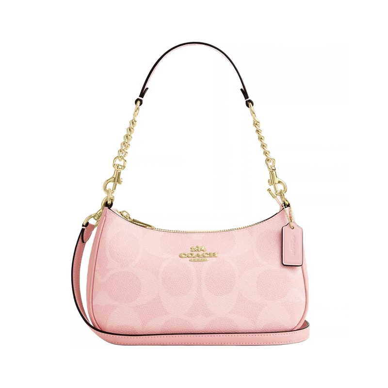 Original Outlet Coach Pink Women Shoulder Bag Cal51 Teri