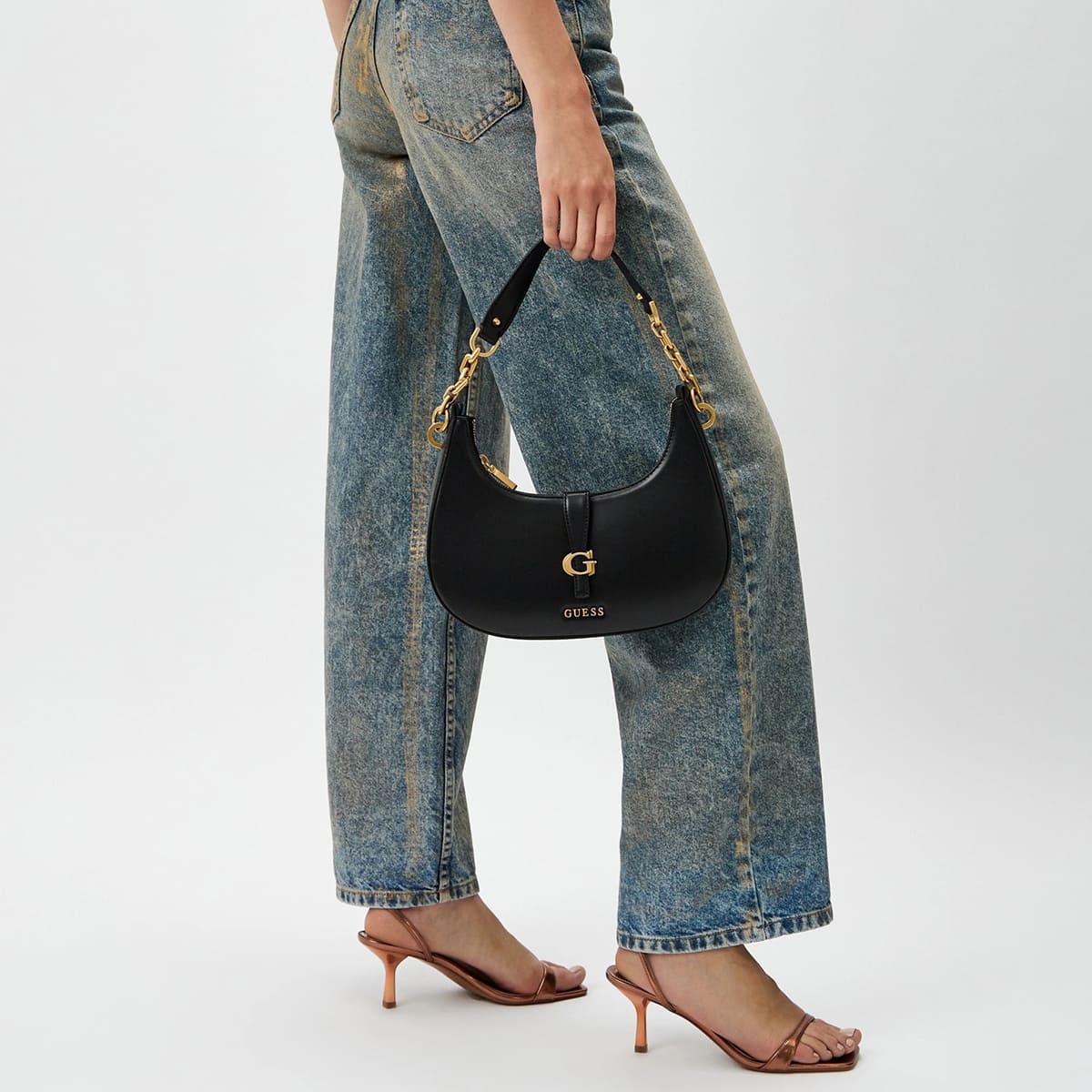 Original Outlet Guess Kuba shoulder bag