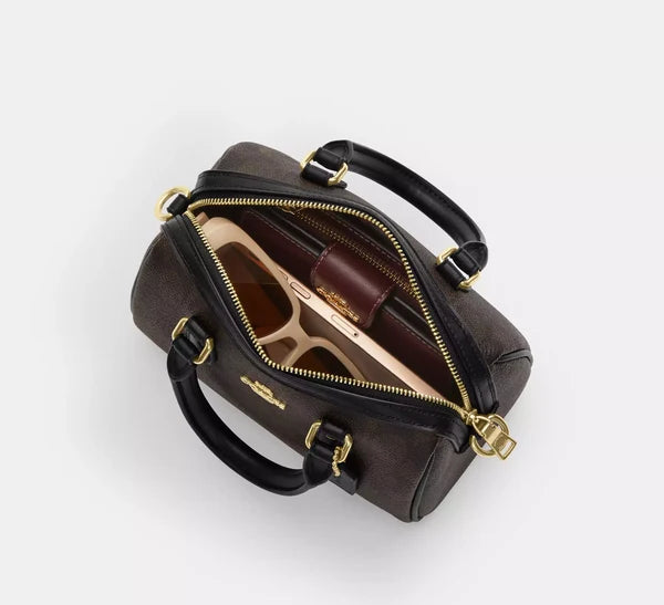 Original Outlet Coach Canvas Signature In Bag Crossbody Rowan Mini