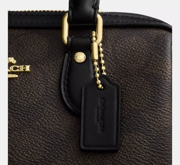 Original Outlet Coach Canvas Signature In Bag Crossbody Rowan Mini