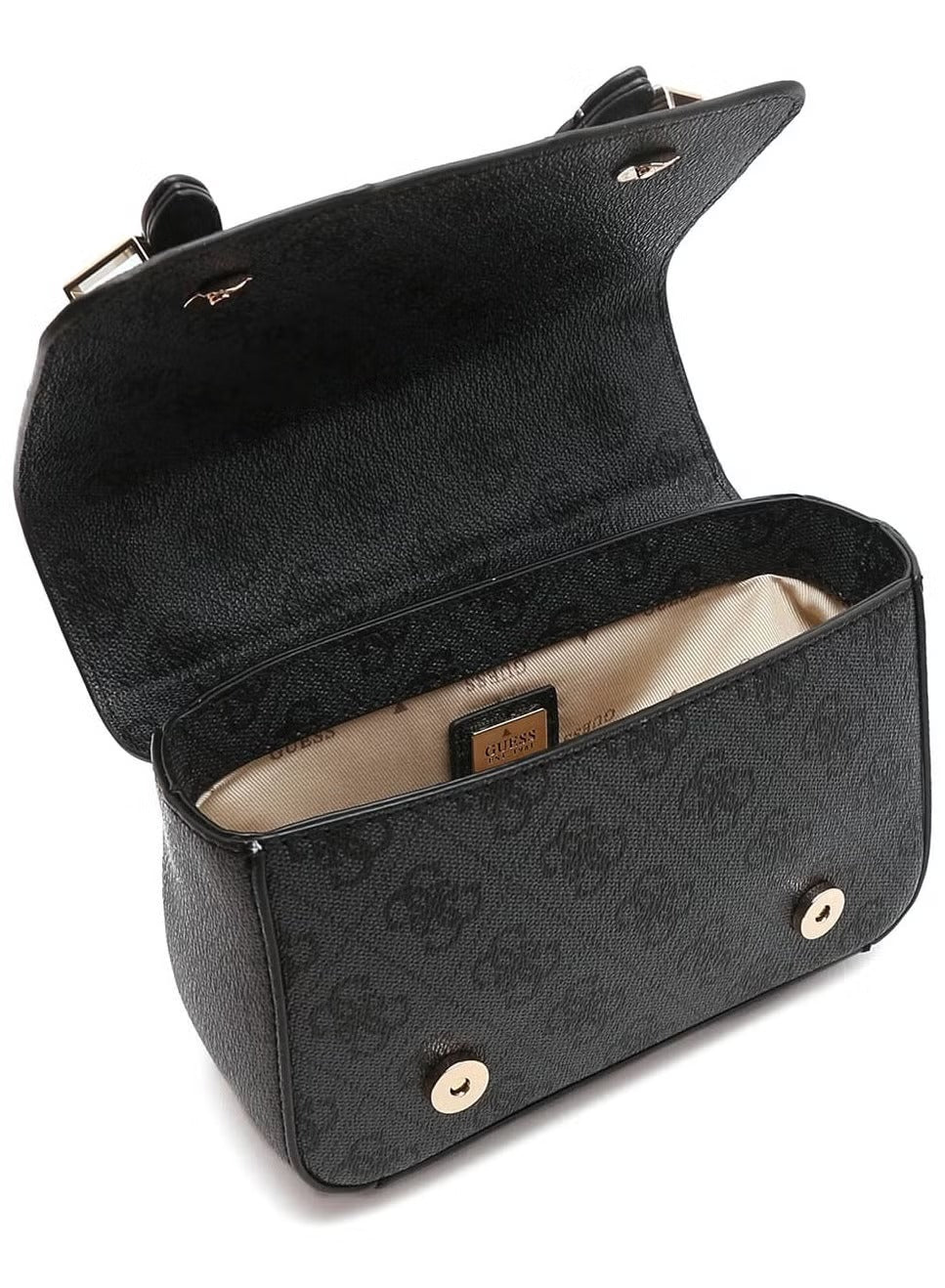 Original Outlet Guess Coal Black Women Crossbody