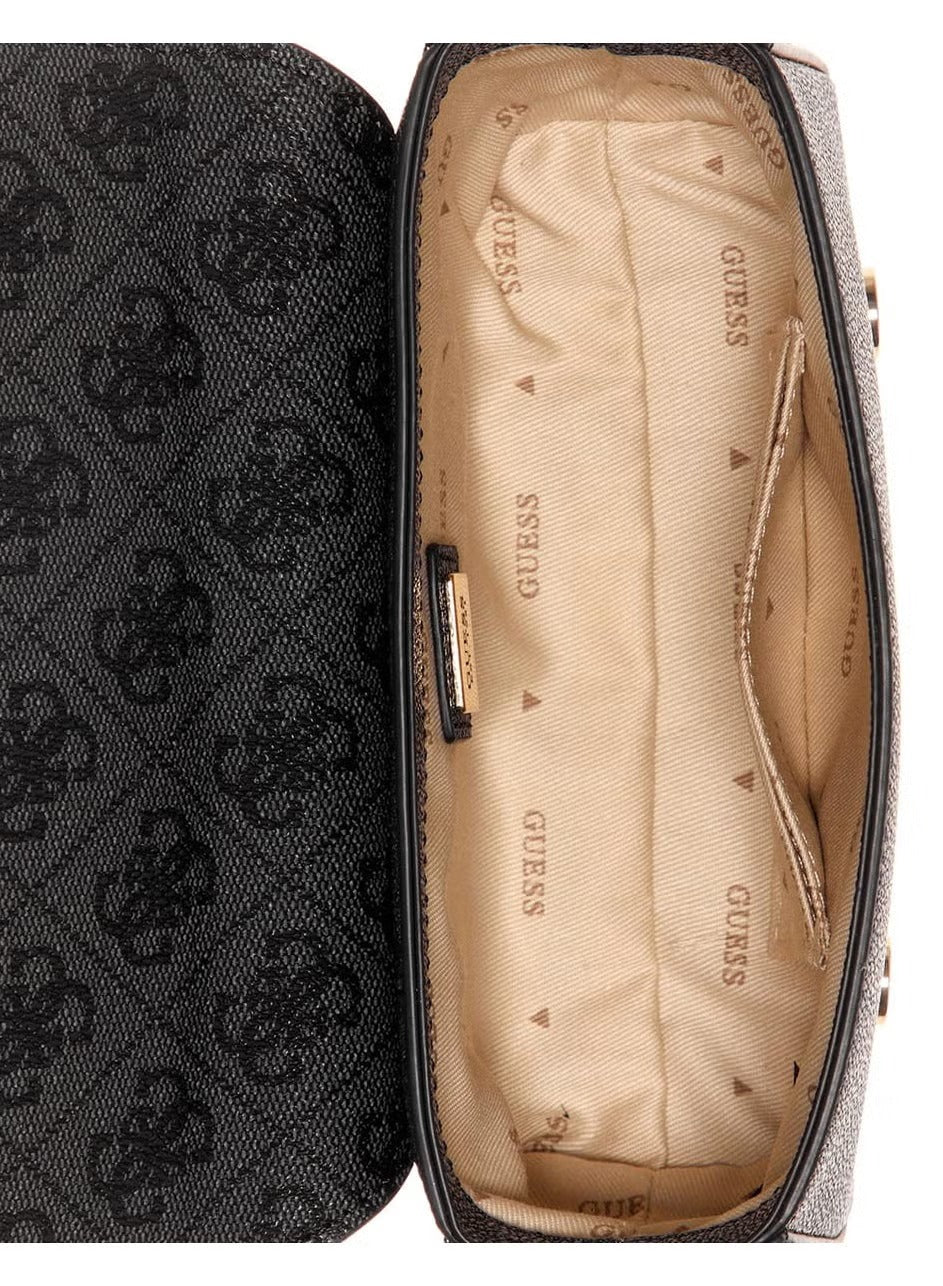 Original Outlet Guess Coal Black Women Crossbody
