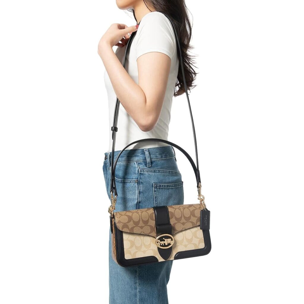 Original Outlet Coach Black Women Shoulder Bag 5509 IMRKY