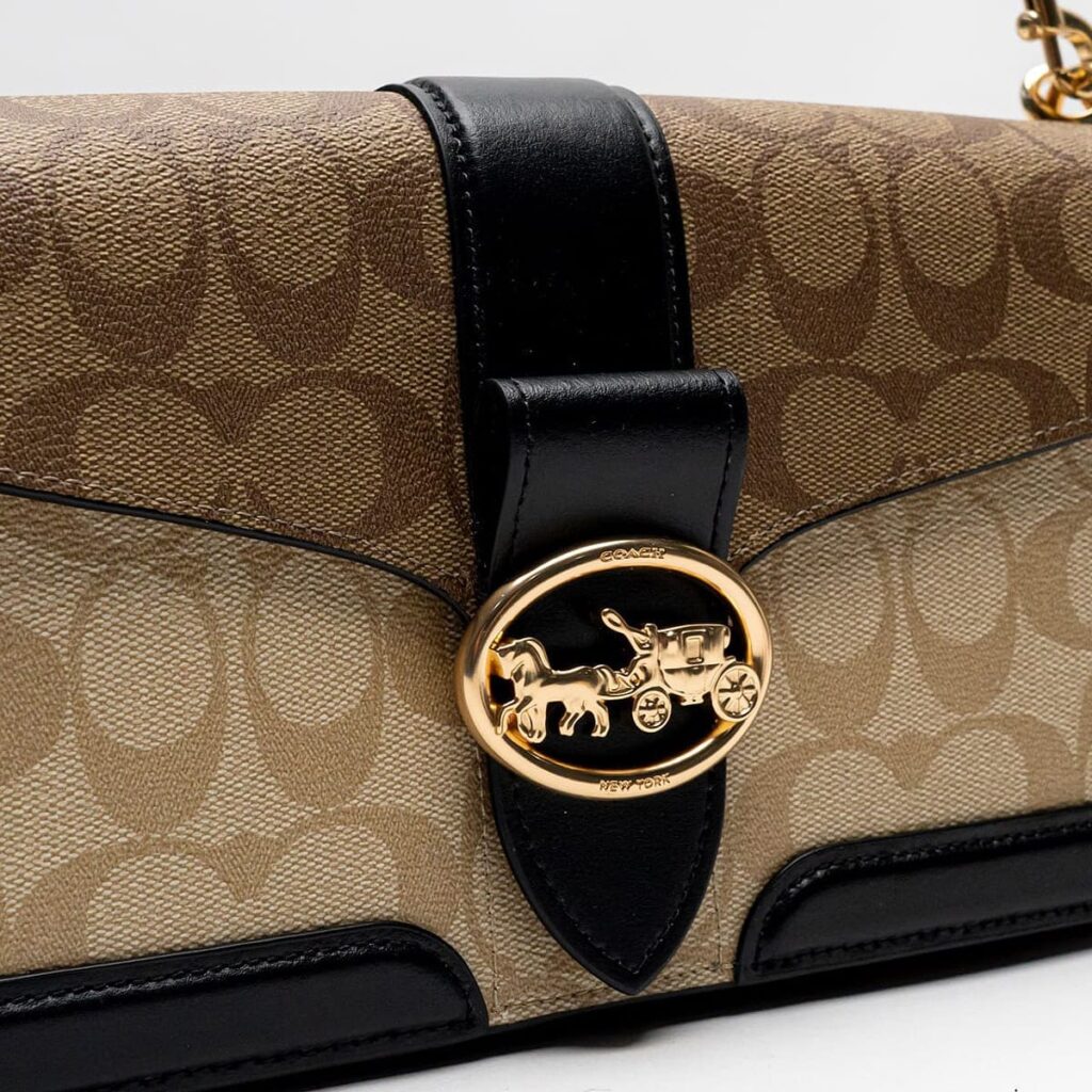 Original Outlet Coach Black Women Shoulder Bag 5509 IMRKY