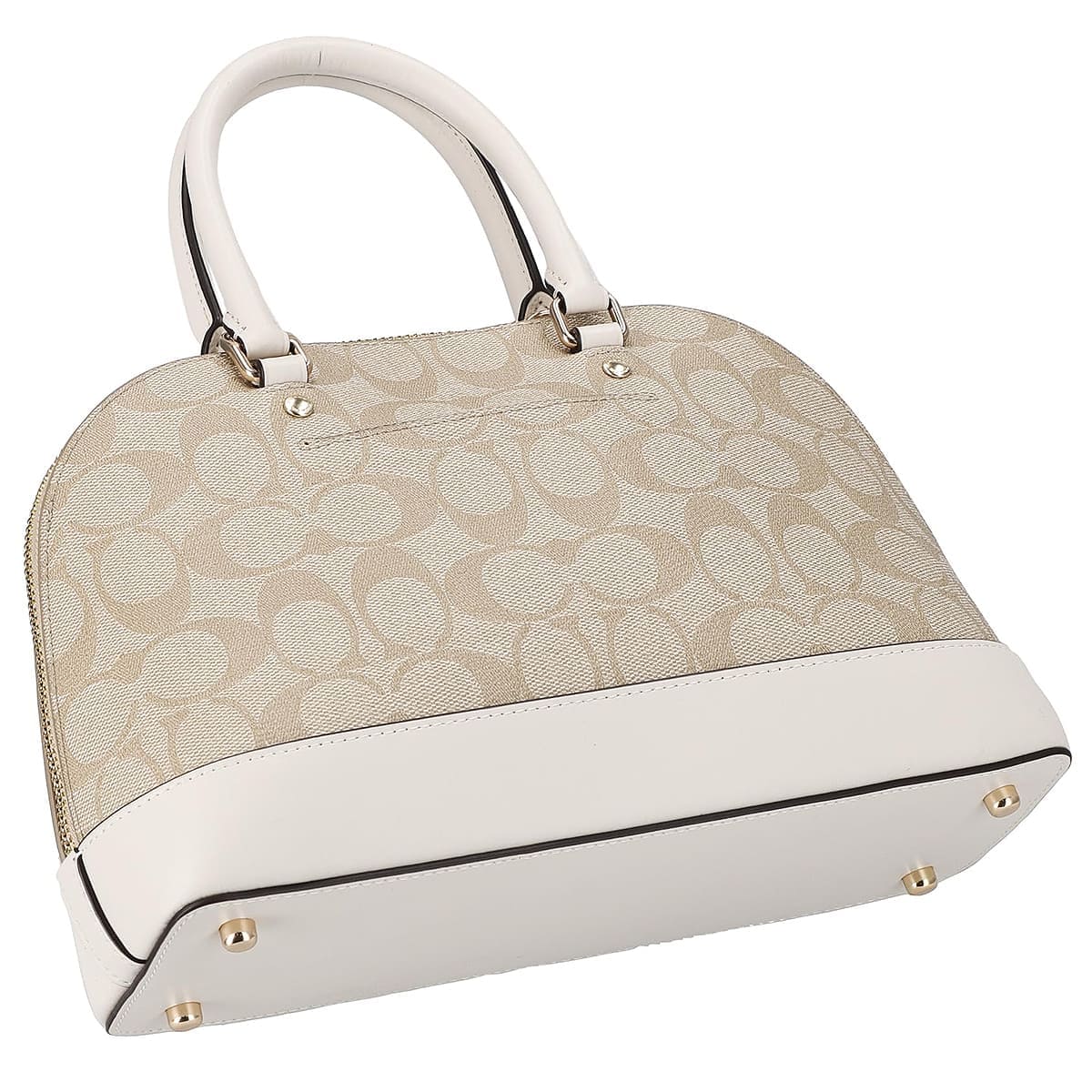Original Outlet Coach Light Khaki Chalk Women Crossbody Bag f27583 imdqc